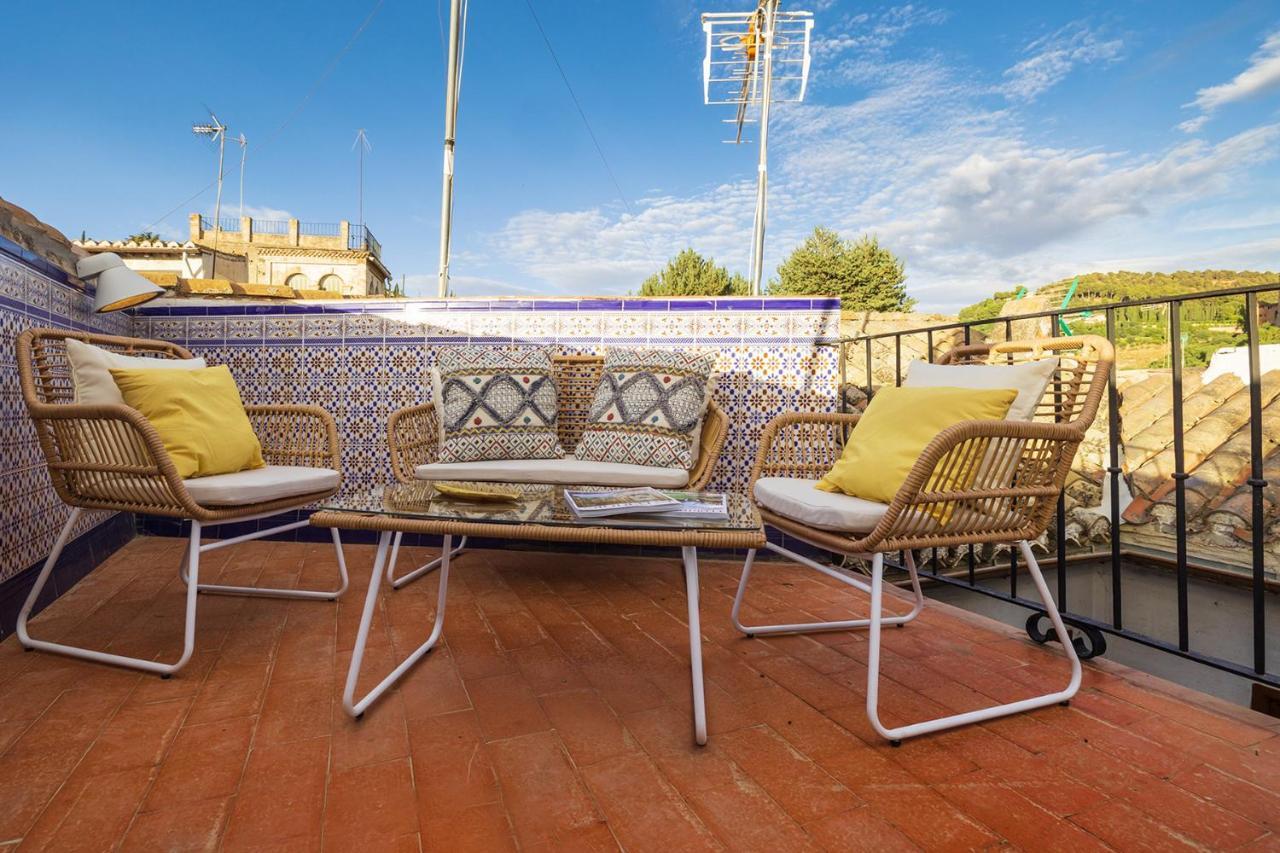 Апартаменты Albaicin Alhambra Views Private Terrace Гранада Экстерьер фото