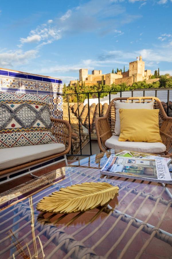 Апартаменты Albaicin Alhambra Views Private Terrace Гранада Экстерьер фото