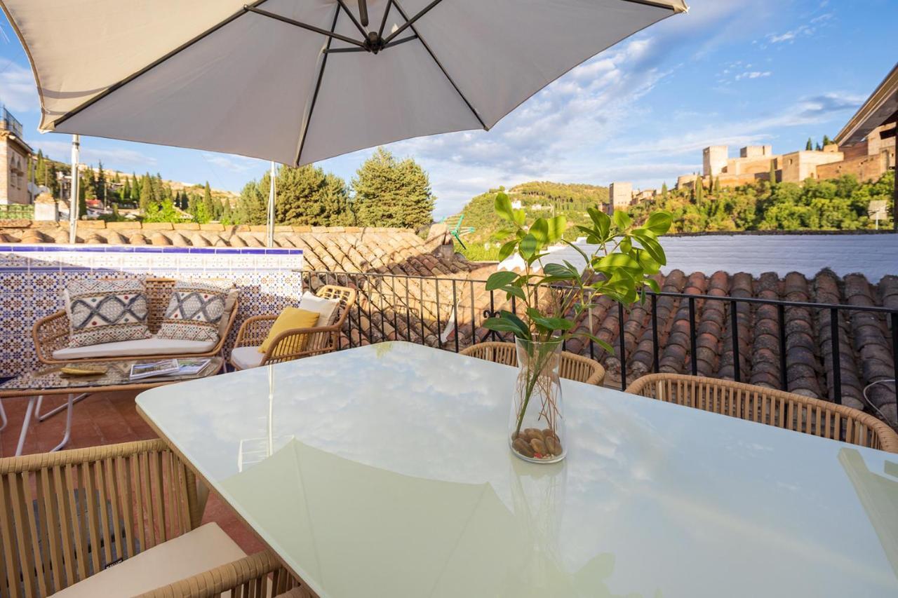 Апартаменты Albaicin Alhambra Views Private Terrace Гранада Экстерьер фото