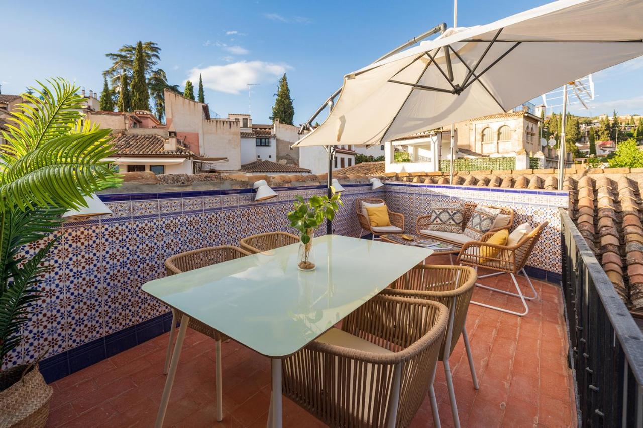 Апартаменты Albaicin Alhambra Views Private Terrace Гранада Экстерьер фото