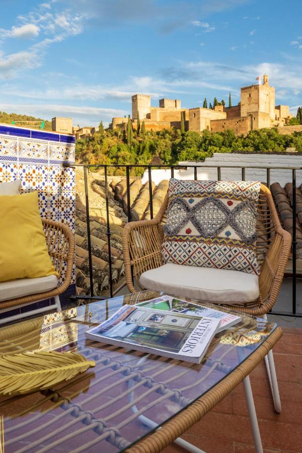 Апартаменты Albaicin Alhambra Views Private Terrace Гранада Экстерьер фото