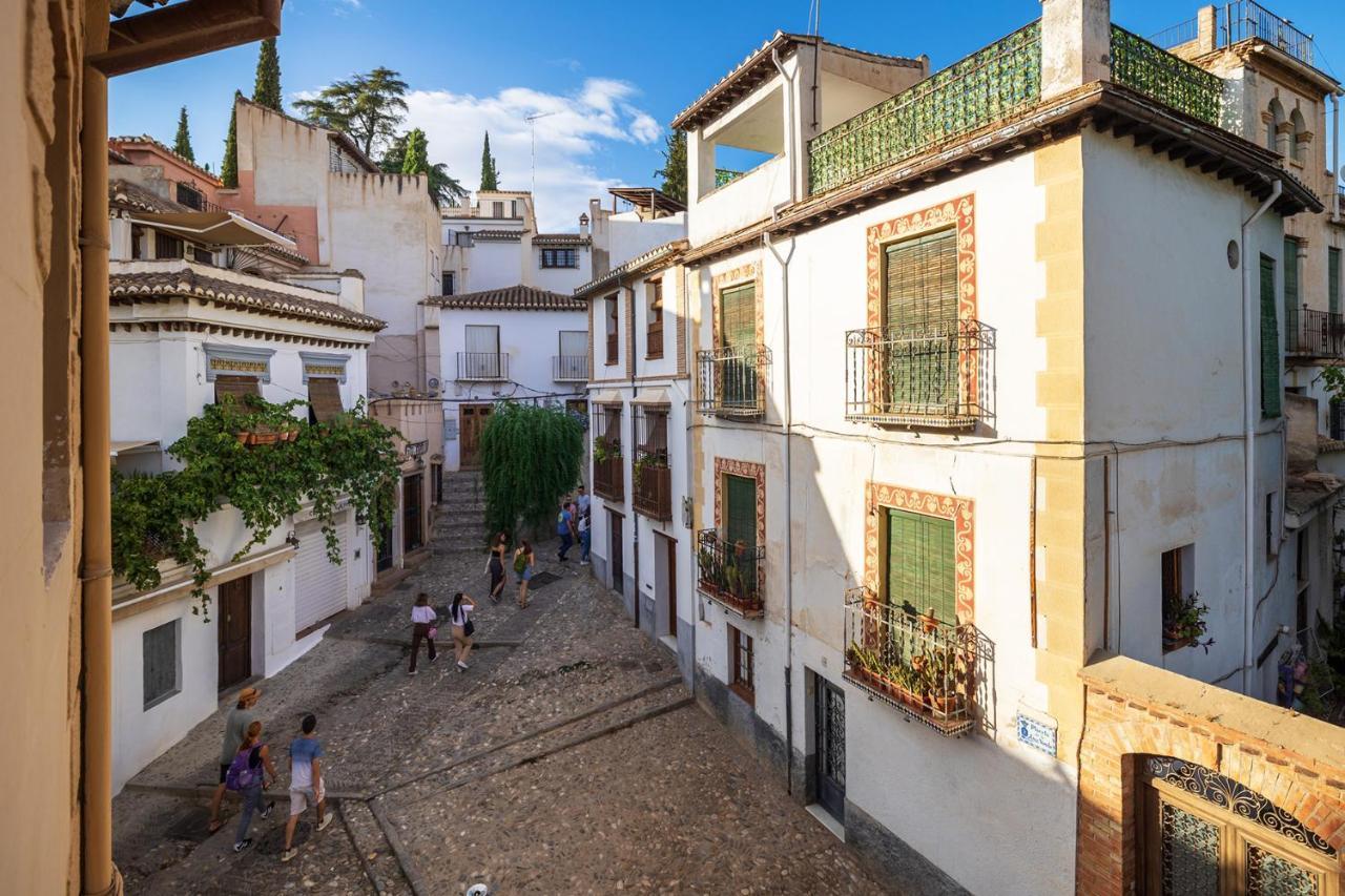 Апартаменты Albaicin Alhambra Views Private Terrace Гранада Экстерьер фото